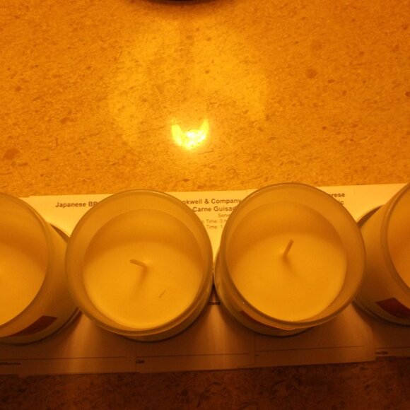 HEB True Texan BBQ Burnt Ends Candles (Set of 4) + Foil & Recipe Cards - Picture 9 of 9